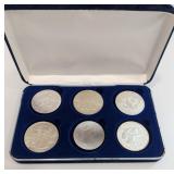 Varying Countries Silver Coins