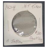1834 H.T. Token