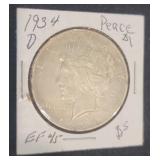 1934 D US Dollar