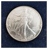 1988 US Silver Dollar