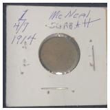 1914 McNeal Surratt Token