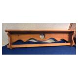 Wooden Towel Rack