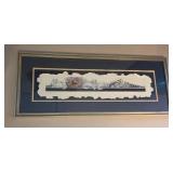 K. Miller 'The Cats Meow' Signed Print