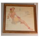 Feb 1942 Varga Esquire Pinup Gatefold ï¿½Reveilleï¿½