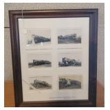 Vintage Train Engine Photographs