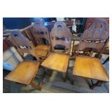 Vintage Wooden Chairs