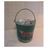 Vintage Metal BSA Pail