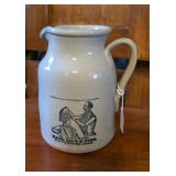 H. Disckson Stoneware Pitcher