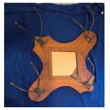 Vintage Wooden Coat Rack