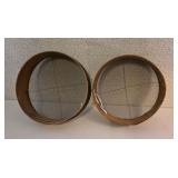 Vintage Wooden Sifters