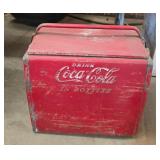Vintage Metal Coca-Cola Cooler