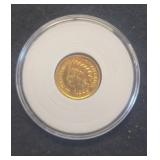 1903 US Indian Head One Cent Piece