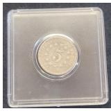 1883 US Five Cent Piece