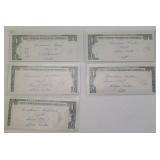 1963 US $1 Star Notes