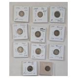 1876-1943 US Dimes
