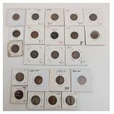 Indian Head and Wheat Pennies