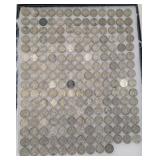 1943-1945 US 5 Cent Pieces