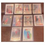 10- Michael Jordan Basketball Cards