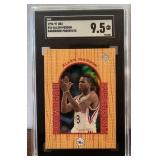 96-97 Allen Iverson Rookie Insert Gr.9.5