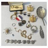 Assorted Costume Jewelry & More