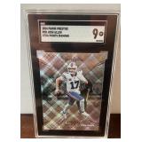 24 Panini Prestige Josh Allen Graded 9