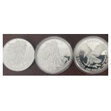 Faux Silver Coins (Tested as Copper) #2