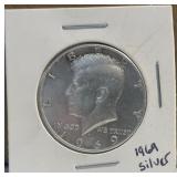 1969 Kennedy Silver 1/2 Dollar