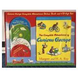 Curious George Deluxe Book & Cd Set (New)