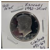 1980 Silver 1/2 Dollar
