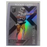 Fleer Josh Allen Rookie Card