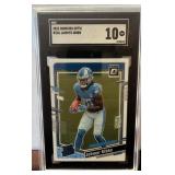 23 Donruss Jahmyr Gibbs Rookie Card Gr.10