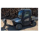 Kubota X1100C RTV w/ KFI Pro Poly Plow