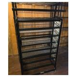 Metal Shelving Unit