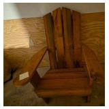 Wooden Adirondack Chair