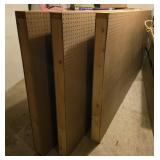 Wooden Pegboard Units