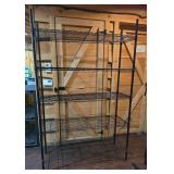 Metal Shelving Unit