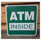 ATM Inside Sign