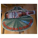 Budweiser Metal Sign