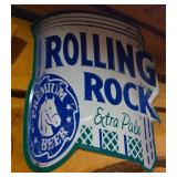 Rolling Rock Metal Sign