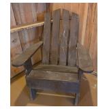 Wooden Adirondack Chair