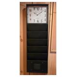 Decorative Clock w/ Shelving