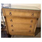 Rway Chest of Drawers W/Lions Head Pulls