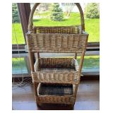 Wicker Storage Unit
