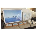 Nautical & Floral Art Works