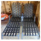 2- Chaise Loung Chairs