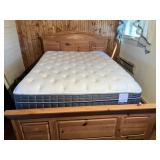 Wood Framed Bed