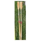 Wooden Boat Oars
