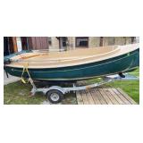 Current Craft 14' Electric Boat & Trailer