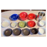 Kitchen Bowls-2 Enamel & 2 Dansk