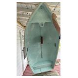 Fiberglass Sail Boat W/Sails